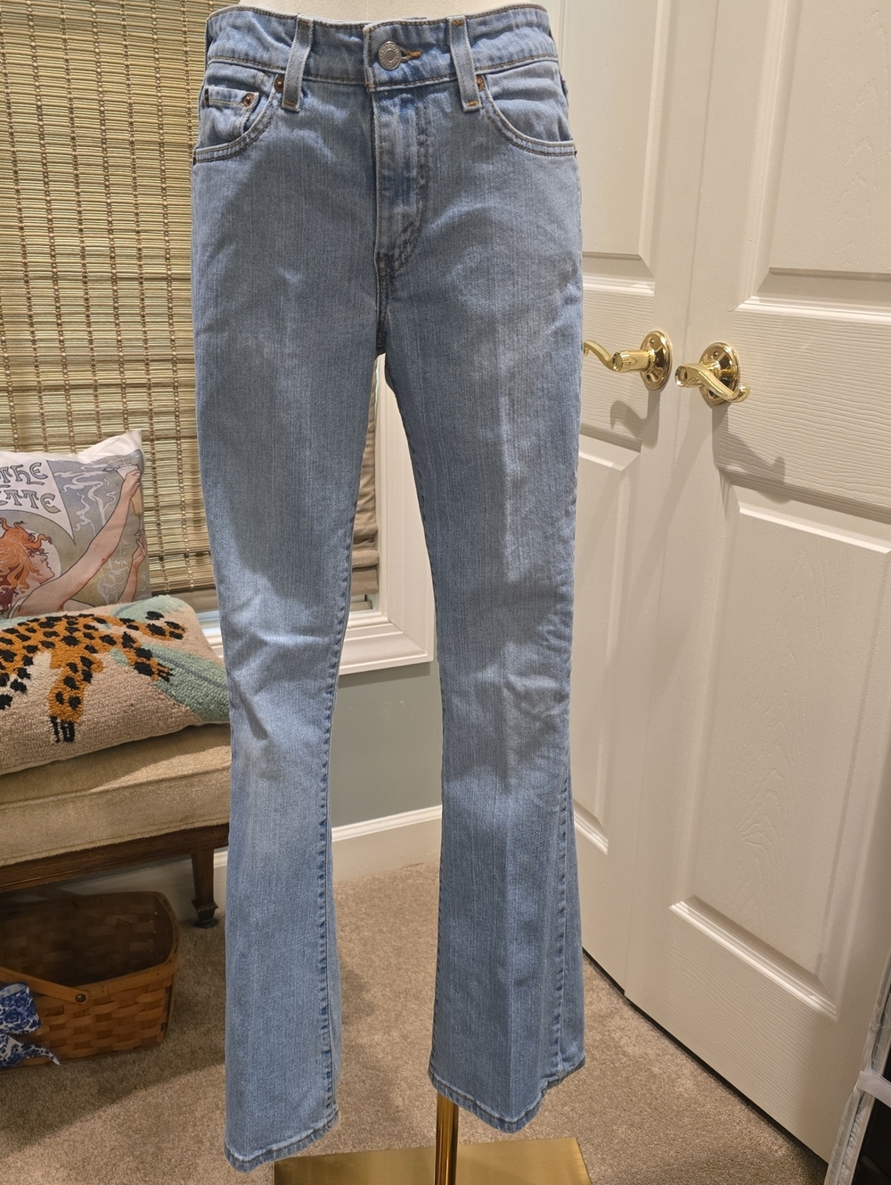 Levi's Light Blue Flare Jeans